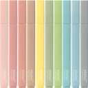 Piochoo Highlighters Assorted Colors,10Pcs Bible Highlighters and Pens No Bleed, Pastel Set, Cute Marker Pens for School Journaling (Vibrant Colors)