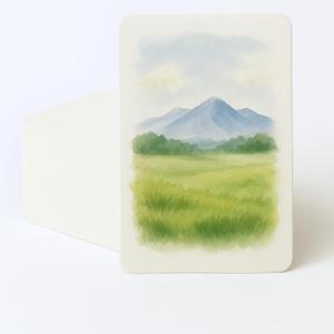Moriquill 4x6 Watercolor Paper Cards, 300 GSM Cold Press, 100 Sheets, Acid-Free Natural White, Hand-Rounded Corners, Textured for Watercolor, Postcards & Journaling