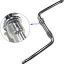 Wide One Piece Crankarm ONLY,One Piece Bike Crank only to Wide Crank Assembly Kit 1pc
