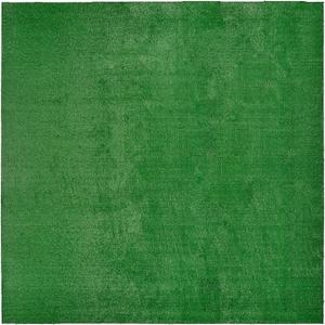Garland Rug Artificial Grass 12 Ft. X 12 Ft. Large Indoor/Outdoor Area Rug Green -Lush Green, Durable, and Low-Maintenance for Patios, Lawns, and More (12' x 12' (Square))