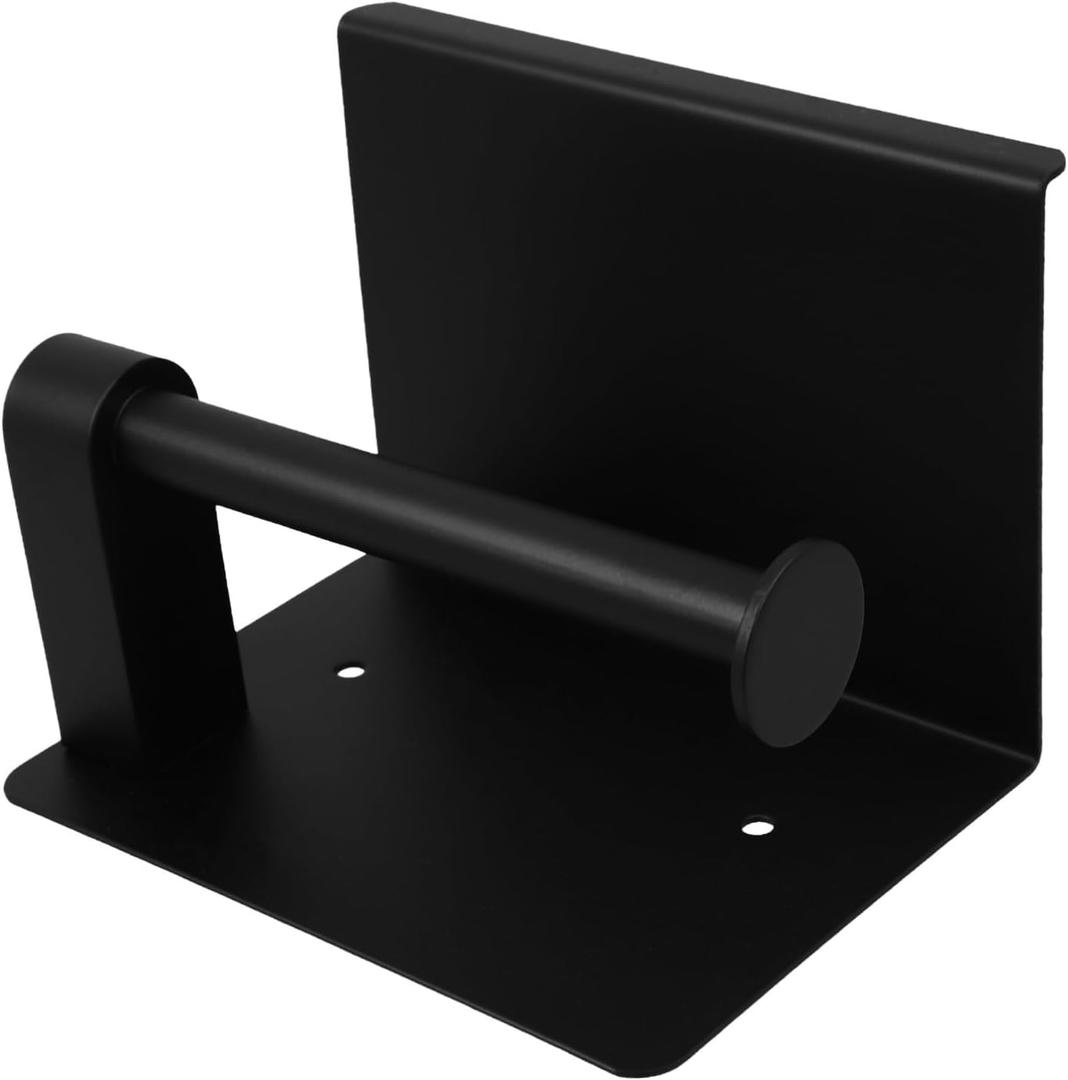 Garneck Bathroom Paper Towel Holder Toilet Paper Roll Rack Chrome Wall-Mounted Phone Holder Easy to Install