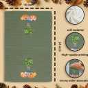 Fall Kitchen Towels, Pumpkin Decorative Fall Hand Towels, Pink Bowknot Coquette Dish Towel Dishcloths Tea Towel for Kitchen, Blue and White Porcelain Tree Chinoiserie Decor, Green 16x24in