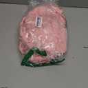 Patelai Set of 6 Pink Ruffle Placemat 16 Inch Light Pink Cotton Fabric Tablemat Farmhouse Rustic Decorative Scalloped Washable Place Mat for Valentine's Wedding Holiday Party Kitchen Dining Table Decor