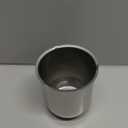 4 Pack 3-3/4 Inch Center Caps Push Through for Trailer Truck RV Wheels Rims 3-3/4" Center Bore Chrome Stainless Steel