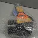 32" Tall Non-Breakable Pooper Scooper for Large Dogs - Lightweight, Foldable Design with Extra-Long Handle (Orange)