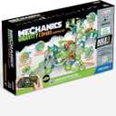 Geomag Gravity Classic Mechanics Magnetic Toys for Kids Ages 8+, 153pc Educational STEM Magnets for Kids - Swiss-Made Magnetic Blocks, Tiles and Building Toys from 100% Recycled Plastic