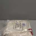 Abbylike 12Pcs Santa Sublimation Blank Christmas Sack with Drawstring Large Christmas Natural Cotton Heavy Duty Sack Laundry Bag for Xmas Gift Sublimation Drawstring Bag 18.9 x 26.8 Inch (White, Red)