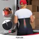 Nebility Waist Trainer for Women Corset Shapewear Tummy Control Body Shaper Girdle Waist Cincher Postpartum Belly Band(Medium, Black) (Black, M)