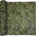 GRVCN Camo Netting Camouflage Net, Bulk Roll Sunshade Mesh Nets for Hunting Blind Shooting Military Theme Party Decorations (6.56ft*16.40ft(2m*5m))