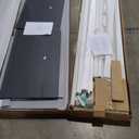 6x6 FT Oudoor Storage Shed, Plastic Garden Shed with Floor, Resin Storage Shed with Window, Waterproof Outside Tool Shed with Lockable Hinged Door & Air Vent for Backyard, Patio, Lawn, Gray