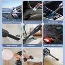 Car Vacuum Portable Cordless, 35000PA High Power Suction & Blower, Wireless Handheld Vacuum Cleaner for Car, Home, Office, Pet(Black)