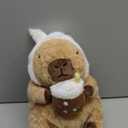 Rabbit Capybara, Cute Capybara Plush Pillow Kawaii Rabbit Stuffed Aniamls Capybara Plushies Toys Gifts for Kids 11 inch