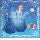 40Pack Cinderella Party Supplies include 20 plates, 20 napkinsfor Cinderella birthday party decoration, (YRY)