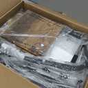 iDavosic.ly Tall Plant Stand Indoor, 4 Tier Corner Multiple Flower Holder Shelf with Wooden Trays, Space Saving Display Rack for Living Room Balcony Patio Porch Outdoor | Black & Brown