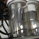 Mattress Vacuum Cleaner, Ultrasonic Bed Vacuum Cleaner with 18Kpa Strong Suction, 150F Heat & 253.7nm UV-C Light, Intelligent Dual Cup, One-Click Dust Removal for Bed, Sofa, Pet Hair, White