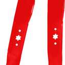2 Packs Mower Mulching Blade Compatible with Cub Cadet 38 Inch/Fits MTD Troy Bilt Huskee Craftsman Bolens Replaces 742-0610 742-0610A 7420610 942-0610 GW-7420610 33020 LT3800 M115-38 (742-0610)