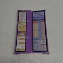 Nursing Clipboard Foldable,Nurse Clipboard 3 Layers Aluminum w/Nursing Medical Edition Cheat Charts, Foldable Nursing Clipboard w/Low Profile Clip,Pocket Clipboard for Students/Nurses/Doctors,Purple