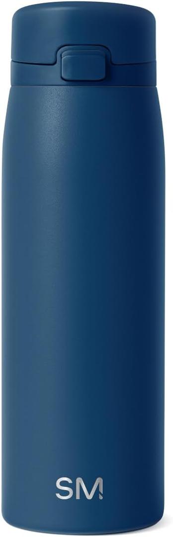 Simple Modern Sidekick Travel Coffee Mug | Ceramic-Lined Insulated Stainless Steel Tumbler | Leak-Proof and Cup Holder Friendly | 16oz, Slumberland