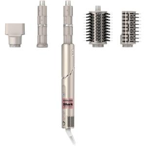 Shark HD430REF (Refurbished) FlexStyle Air Styling & Drying System, Powerful Hair Dryer Brush & Multi-Styler with Auto-Wrap Curlers, Paddle Brush, Oval Brush, Concentrator Attachment, Stone 