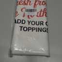 Christmas Hot Chocolate Cocoa Table Runner Coffee Winter Red Cup Washable Table Runners Kitchen Dining Table Decoration for Home Party Decor 18x72 Inch