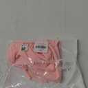 Bonneuitbebe Women's Bikini Bottoms Full Coverage Swim Bottoms Mid Waisted Swimsuit Bathing Suit Bottom (Light Pink)