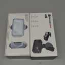 4K+4K Dash Cam Front and Rear, Free 128GB Card Included, 5.8GHz WiFi Dash Camera for Cars, Built-in GPS, G-Sensor, 170Wide Angle, 3" IPS Screen, 24H Parking Mode, Support 512GB Max (Black)