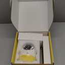 Ellie Pro Baby Monitor with Camera and Audio,5'' IPS 2K UHD Resolution,6000mAh Battery, Remote PanTilt5X Zoom, 2Way Talk,No WiFi, Night Vision, Virtual Fence, Breathing Detection and 1000ft Range