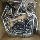 No Pull Dog Collar - 3mm (18"-24" Inches) Heavy Duty Stainless Steel Dog Training Collar, Adjustable Fit with Quick Release Buckle for Small, Medium & Large Dogs, 2 Extra Links