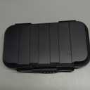 Portable Travel Safe Lock Box 4-Digit Combination Mini Safe Box, Anti-Theft Beach Security Lockbox Waterproof Small Lockable Box with Removable Wire Rope for Dorm Beach Hotel Car Home Office (Black)