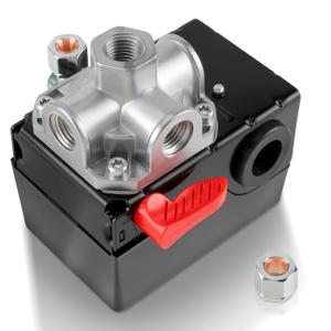 Z-D26612 Pressure Switch Z- for Porter Cable 150/120 PSI D26612 4 Port 120 Volt