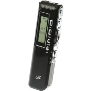 GPX PR047B 4GB Digital Voice Recorder, Black