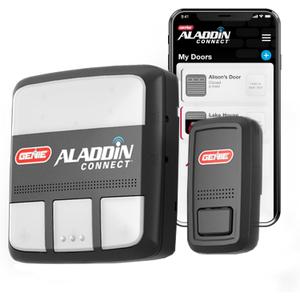 Genie Aladdin Connect Smartphone Garage Door Opener  Monitor, Open & Close Your Garage Door from Anywhere Using Your iPhone or Android Device