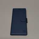 FLIPALM Wallet Case for Samsung Galaxy A26 5G, RFID Blocking Credit Card Holder, PU Leather Folio Flip Kickstand Protective Shockproof Cover for Galaxy A26 (Blue)