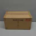 karyfine Art Glass Mini Pendant Lights Kitchen Island Marble Glass Pendant Light Shade with Brushed Nickel Finish Ceiling Hanging Lights for Kitchen Over Sink,Dining/Living Room Red Marble-1Pack