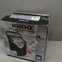 Igloo Premium Self-Cleaning Countertop Ice Maker Machine, Handled Portable Ice Maker, Produces 26 lbs. in 24 hrs. with Ice Cubes Ready in 6-8 Minutes, Comes with Ice Scoop and Basket