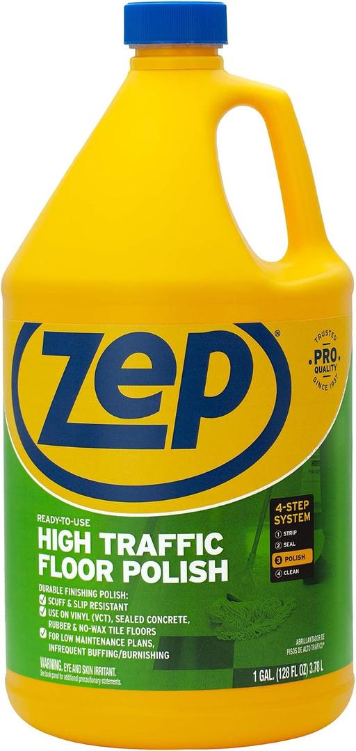 Zep High Traffic Floor Polish - 1 Gallon