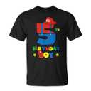 Kids 5th Birthday Boy Super Gamer Gaming Theme BDay Party Boys TShirt, Size S