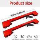 replacment parts mounting lightweight portable miter saw stand quick attach tool Compatible With DMS01A DMS03A PM-7002 mounting brackets red