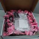 Cherry Enchanted Willow Vine Lights 7.55FT 144LED Pink Cherry Blossom Tree Branch Lights for Wall, Remote Timer,8 Light Model,Bedroom Wall Doors Wedding, Christmas, USB Battery Box