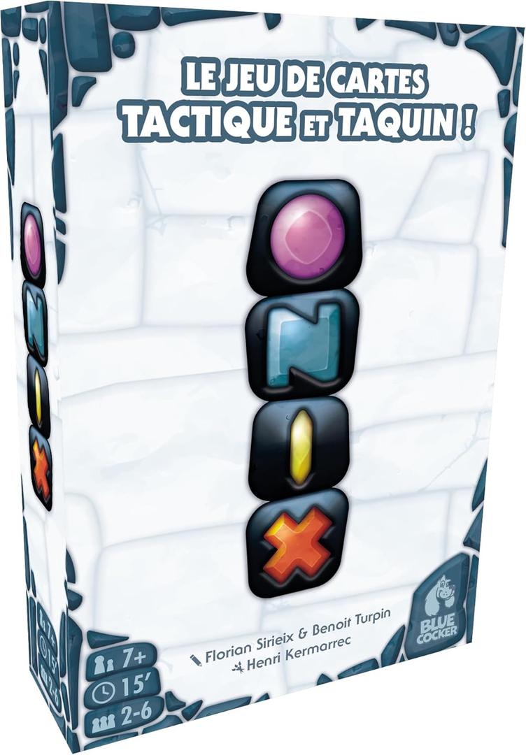 Onix Board Game - Gem Collection Strategy Game, Fast-Paced Gameplay, Fun Family Game for Kids & Adults, Ages 7+, 2-6 Players, 15 Minute Playtime, Made by Blue Cocker Games