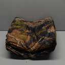 Foldable Cushion, Seat Pad, Pine Camouflage for Outdoor Camping Hiking - Thick Foam Padding, Secure Straps, Ideal for Autumn Winter