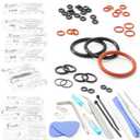 O Ring Repair Set for Automatic Espresso Machine De'Longhi Magnifica Evo ECAM29043 SB ECAM29084 S11,to Solve Latte Crema Tube Water Coffee Leakage