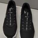 Skechers Women's Sport Active Hands Free Slip-Ins Glide-Step - Resilience, Black/White, 8.5