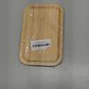 Bamboo Vanity Tray, Bathroom Counter Tray, Toilet Tank Tray, Bathroom Tray for Organizing and Home Decor, 7.9 x 5.1 x 0.8 inch