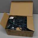 C9 Christmas String Lights Outdoor - 25.7 Feet 20 LED Christmas Pathway Lights with 20 Stakes Connectable Waterproof for Driveways Xmas Holiday Patio Decoration, Multicolored