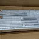 FRIZIONE 3pcs 8x4ft Galvanized Raised Garden Bed Outdoor,Above Ground Garden Bed for Vegetable,Metal Raised Beds for Flower,Steel Raised Beds for Gardening