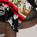 Professional Barber Cape - Hair Cutting Cape with Adjustable Neck Closure, Salon Quality Styling Cape for Hairdressers and Barbers - Tiger