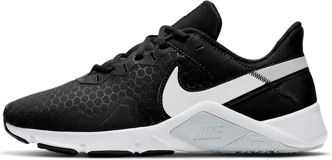 Nike Womens Training (10.5, Black White Pure Platinum)