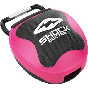 Shock Doctor Mouth Guard Case, Ventilated, Universal Storage for Mouthguard, Adult & Youth Sizes