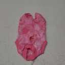 Lukovee Recovery Suit for Dogs, Zipper On Recovery Suit for Female Male Dog, Onesie Abdominal Wounds Cone E-Collar Alternative Prevent Licking Spay Recovery Suit (Small, Pink Tie-dye)